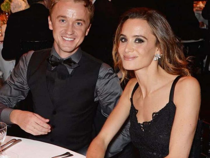 Phoebe Tonkin and Tom Felton