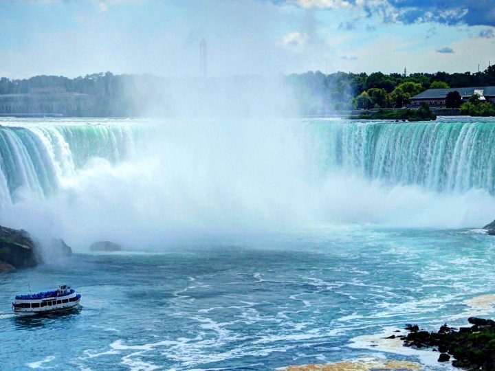 The Amazing Niagara Falls Background 5120x1440p 329