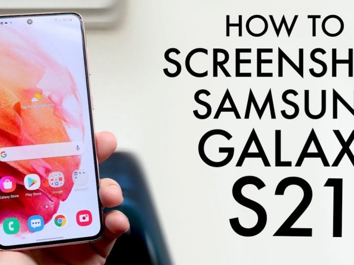 How to screenshot on Samsung s21