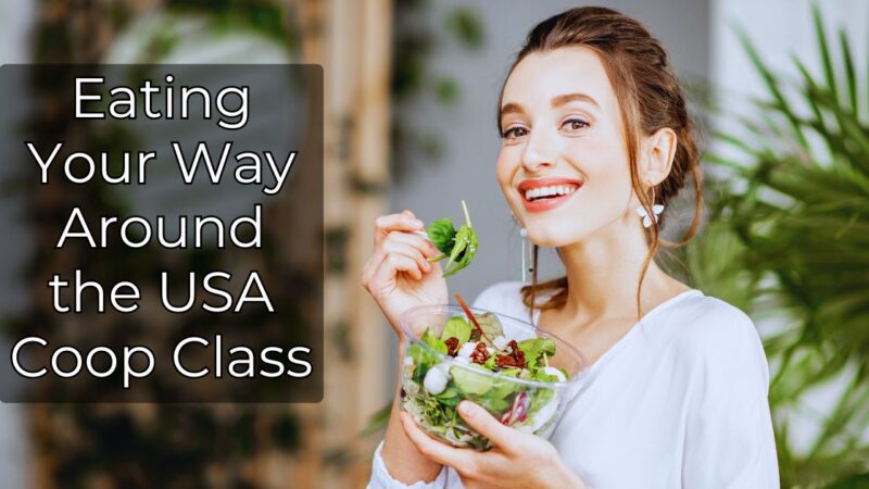 Who is Eating Your Way Around The USA Coop Class