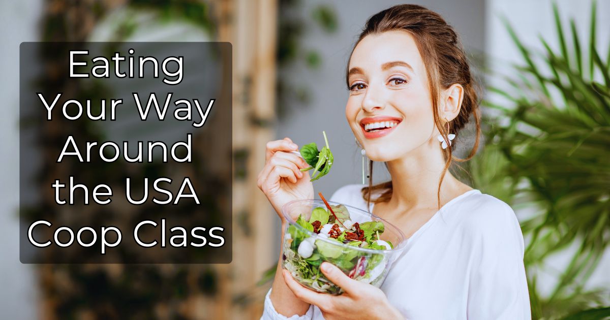 Who is Eating Your Way Around The USA Coop Class