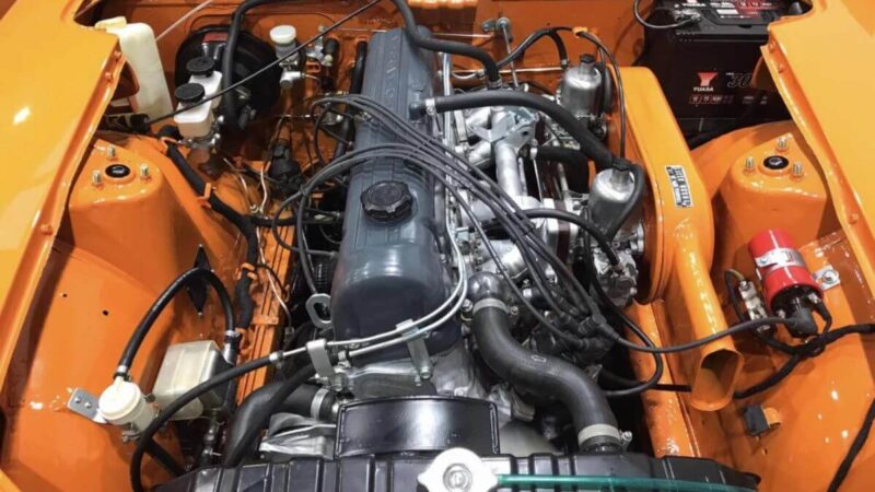 73 nissan pu ls swap engine